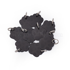 60 pz 2 pendenti in lega di alluminio&nbsp;ALUM-BC0001-63B