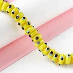 Fatti a mano a lume perle di malocchio&nbsp;LAMP-F021-01B