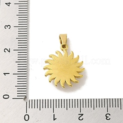 Pendenti con sole sfaccettato in pietre preziose&nbsp;STAS-P361-03G