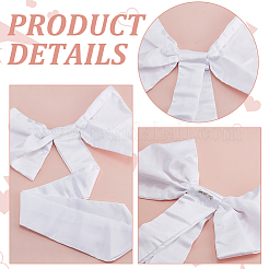 Abnehmbare Samtschleife als Hochzeitskleid-Accessoire&nbsp;DIY-WH0588-13