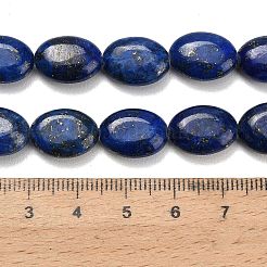 Gefärbt natürliche Lapislazuli Perlen Stränge&nbsp;G-P610-A01-01