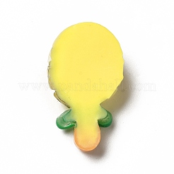 Cabochons décodens alimentaires imitation résine translucide&nbsp;CRES-A052-01D