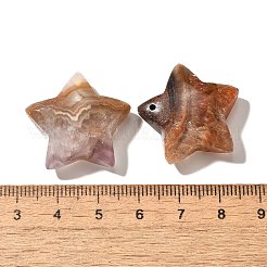 Natürliche Amethyst-Spitzenachat-Anhänger&nbsp;G-A244-08F
