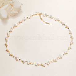 Collane di perle d'acqua dolce naturali e braccialetti di perline&nbsp;WG3957A-03