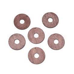 Pendentifs en bois peint par pulvérisation&nbsp;WOOD-H101-06