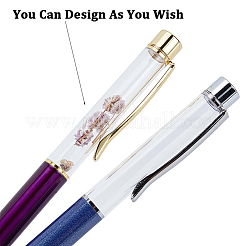 10 bolígrafo de tubo vacío creativo de 10 colores&nbsp;AJEW-GF0014-31A