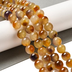 Naturali tinti giada bianca fili di perline&nbsp;G-M402-C04-14