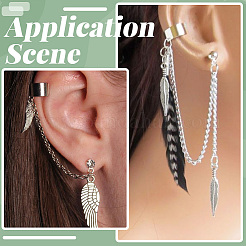 150 pieza de 3 estilos de accesorios para aretes de acero inoxidable 304&nbsp;STAS-SC0020-97