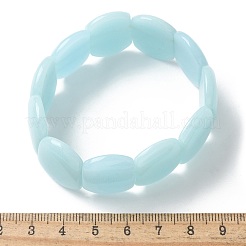 Bracelets extensibles en perles de verre faites à la main pour hommes et femmes&nbsp;BJEW-G738-01B-10