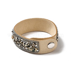 Bracciale con cordino in finta pelle scamosciata&nbsp;BJEW-F428-08