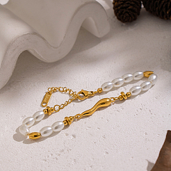Luxuriöse Armbänder aus natürlichen Süßwasserperlen für Damen&nbsp;TS1372