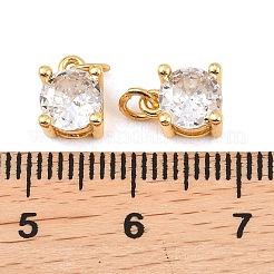 Ottone con ciondoli in zirconi cubici&nbsp;KK-F927-15G