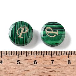 Perline di malachite sintetiche&nbsp;G-A238-01P
