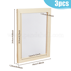 Fabrication de papier en bois&nbsp;DIY-WH0349-121B
