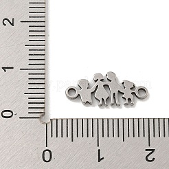 201 Verbindungsanhänger aus Edelstahl&nbsp;STAS-S146-03P