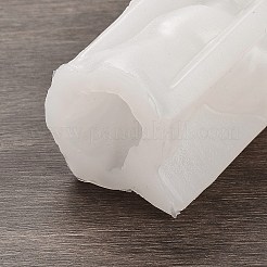 Stampi per statue in silicone per candele con teschio&nbsp;DIY-L072-004