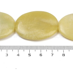 Natürliche Zitronen Jade Perlen Stränge&nbsp;G-U018-E03-01