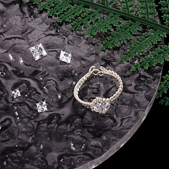 265 Stück Zirkonia-Cabochons&nbsp;ZIRC-YS0001-01