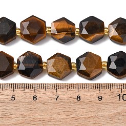 Natürlichen Tigerauge Perlen Stränge&nbsp;G-H344-A02-01