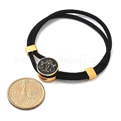 Mehrreihige Armbänder aus Nylonkordeln mit Sternbild&nbsp;BJEW-U016-01A-09
