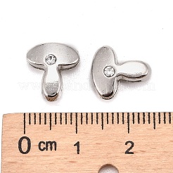 Perline lettera per fare bracciali&nbsp;ALRI-O012-T-NR