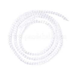 Fili di perline do vetro trasparente&nbsp;GLAA-C019-01A-11