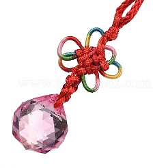 Boules rondes en verre à suspendre&nbsp;HJEW-Z006-01C