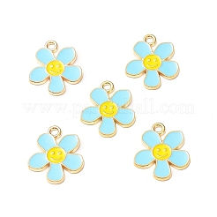 Pendentifs d'émail en alliage&nbsp;LS-ENAM-C009-01G-01