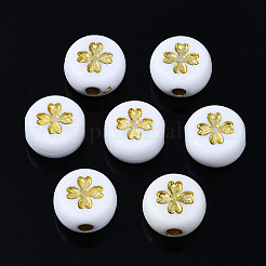 Perline acrilico opaco&nbsp;MACR-YWC0001-05
