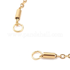 Handgefertigte PVD-Vakuumbeschichtung 304 Edelstahl Armbandherstellung&nbsp;AJEW-JB00920-01