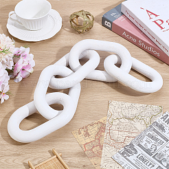 Decorazioni per esposizione di catene a 5 maglie in legno&nbsp;AJEW-WH0314-882A