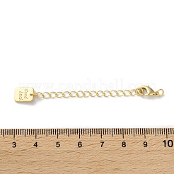 Messing-Karabinerverschlüsse und -Enden mit Kette&nbsp;KK-F880-34G
