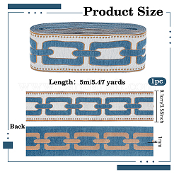 Ruban chenille de 5 m&nbsp;OCOR-WH0070-289A