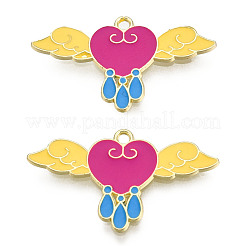 Pendentifs d'émail en alliage&nbsp;PALLOY-F286-12B-G