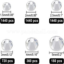 Cabochons de strass en verre&nbsp;GLAA-CA0001-09