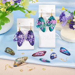 DIY-Sets zur Herstellung baumelnder Ohrringe mit Schmetterlingsflügeln&nbsp;DIY-TA0013-26