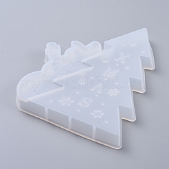 Weihnachten DIY Display Silikonformen&nbsp;X-DIY-D049-07