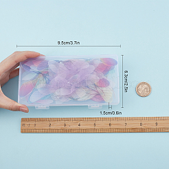 100 Stück Flügel aus 10-farbigem Polyestergewebe zum Basteln und Dekorieren&nbsp;FIND-SC0002-05