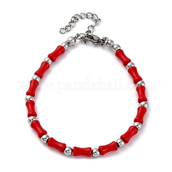 304 Edelstahl-Perlenarmbänder für Damen&nbsp;BJEW-M056-04P