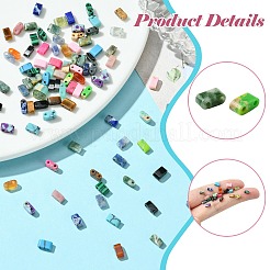 100 Stück 20 Farben synthetische Achatperlen&nbsp;G-CJ0001-77