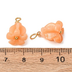Colgantes de coral sintético teñido&nbsp;GG-CBAC295-01G-05