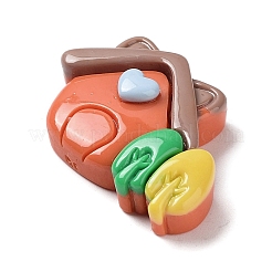 Cabochons aus undurchsichtigem Harz mit Herbstthema&nbsp;LS-CRES-A055-01I