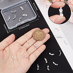 20 Stück 925 Perlenspitzen aus Sterlingsilber&nbsp;STER-BBC0005-40S