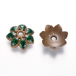 Cappucci di perline in lega&nbsp;ENAM-P159-01AB