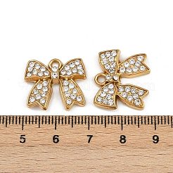 Colgantes de rhinestone de acero inoxidable 304&nbsp;STAS-Z154-02G