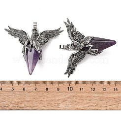 Natürlichen Amethyst Edelsteinanhänger&nbsp;GG-C001-02L