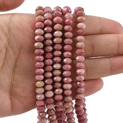 Natur rhodonite Perlenstränge&nbsp;G-D344-A05