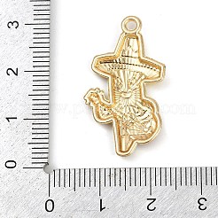 Pendentifs en émail en alliage sur le thème cinco de mayo&nbsp;FIND-M080-02A-G
