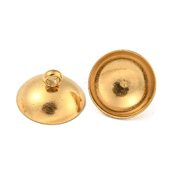 Ganci per ciondolo con tappo a perlina in acciaio inossidabile 304&nbsp;STAS-G224-24G-11