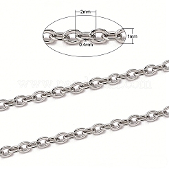 Chaînes de câbles en acier inoxydable 304 résistant au ternissement&nbsp;CHS-K002-33